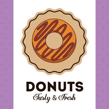 Lezzetli donuts tasarım