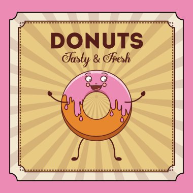 Lezzetli donuts tasarım