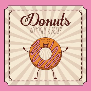 Lezzetli donuts tasarım