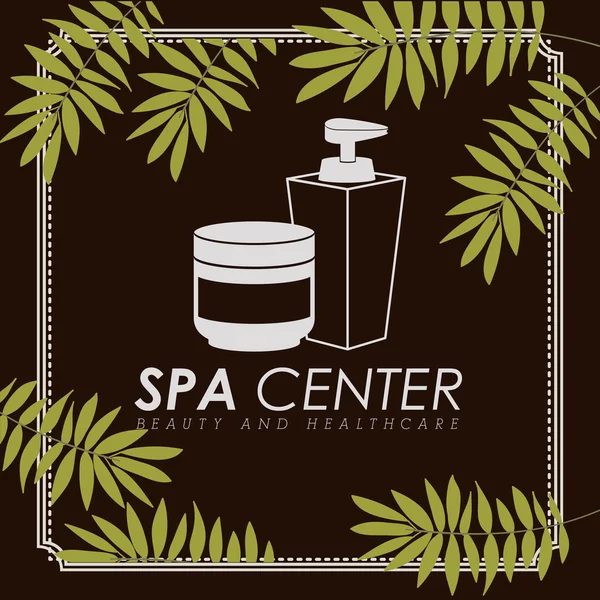 Spa center design — Stock Vector