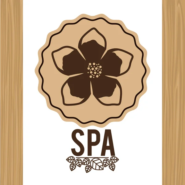 Spa center design — Stock Vector