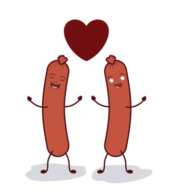 lezzetli sosis tasarım