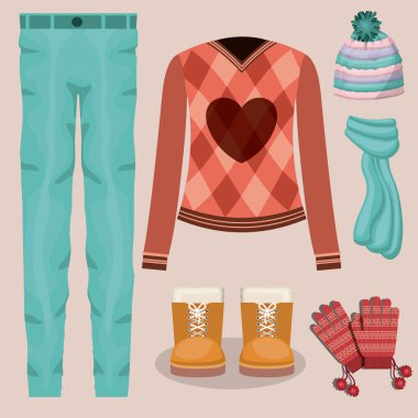 Kış giyim tasarım