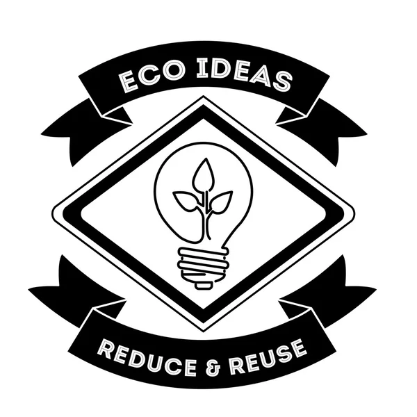 Eco friendly design — Stock vektor