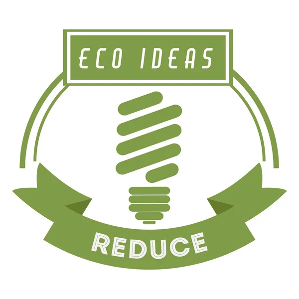 Eco vriendelijke ontwerp — Stockvector