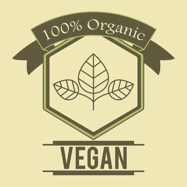 Diseño de menú de comida vegetariana — Vector de stock