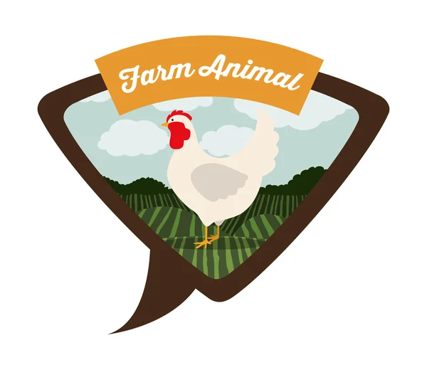 Farm animal design — Stock Vector