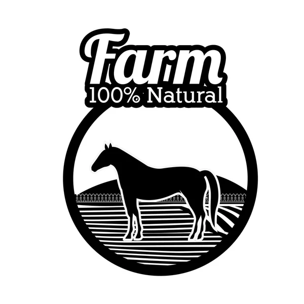 Diseño de animales de granja — Archivo Imágenes Vectoriales