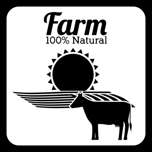Farm animal design — Stock Vector