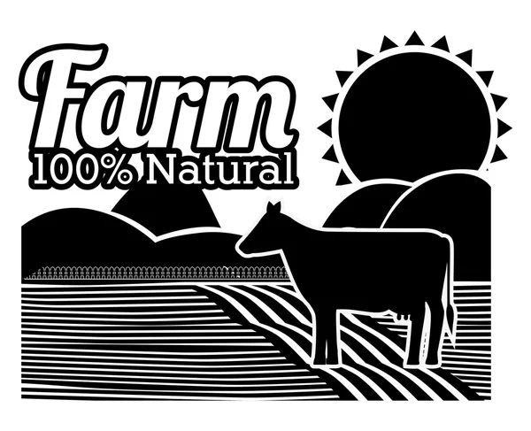Diseño de animales de granja — Archivo Imágenes Vectoriales