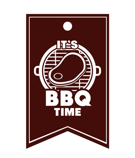 Heerlijke barbecue ontwerp — Stockvector