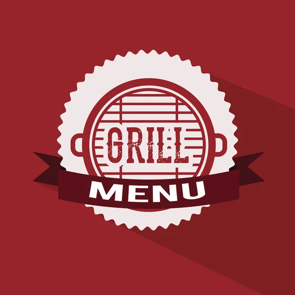 Leckeres Grilldesign — Stockvektor