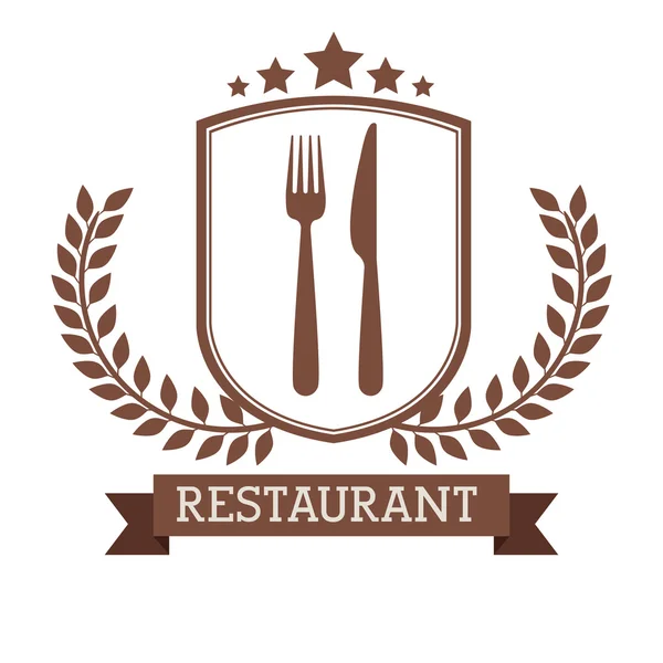 Menu ristorante design — Vettoriale Stock