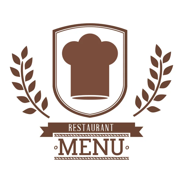 Дизайн меню ресторана — стоковый вектор