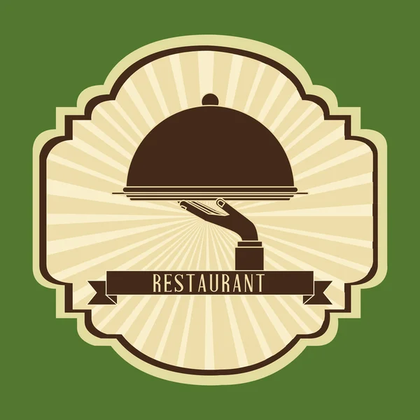 Diseño de menú de restaurante — Vector de stock