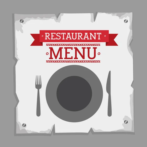 Restaurant menu design — Stock Vector