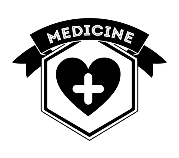 Diseño de atención médica — Vector de stock