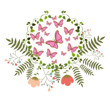 güzel kelebek tasarım