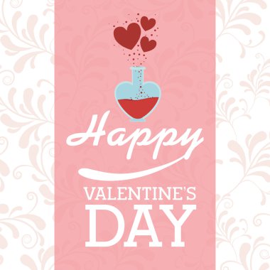 Mutlu Sevgililer günü tasarım