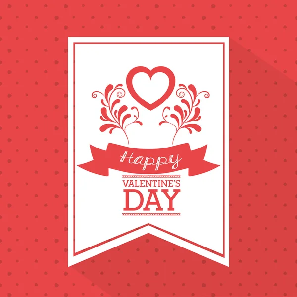 Happy Valentines day design — стоковый вектор