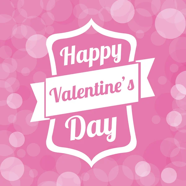Szczęśliwy dzień Valentines projekt — Wektor stockowy