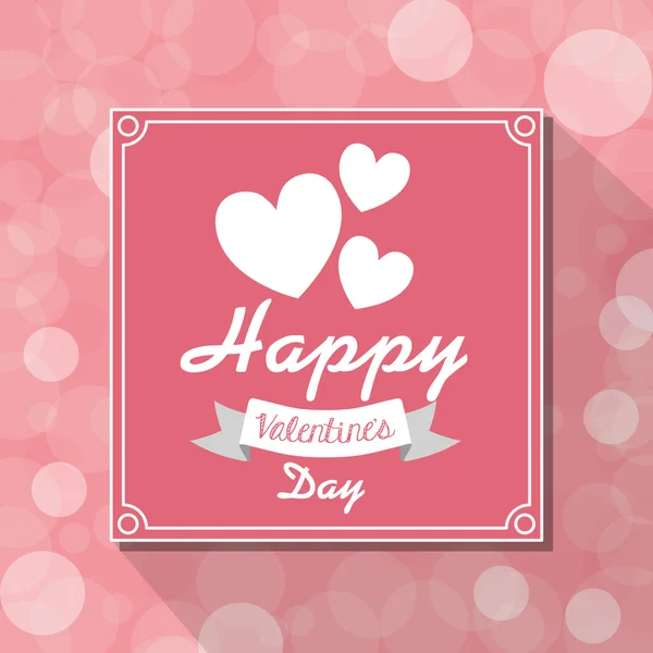 Happy Valentines Day ontwerp — Stockvector