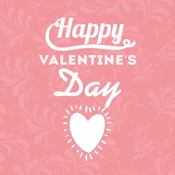 Happy Valentines Day ontwerp — Stockvector