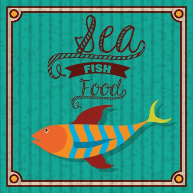 deniz gıda balık tasarım