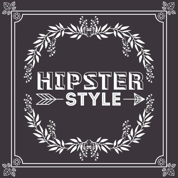 Diseño de estilo Hipster — Archivo Imágenes Vectoriales