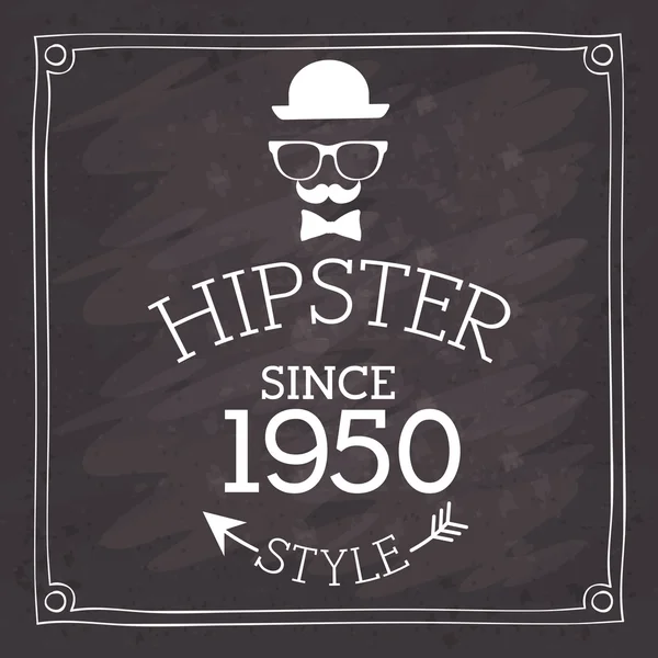 Hipster στυλ σχεδιασμού — Διανυσματικό Αρχείο