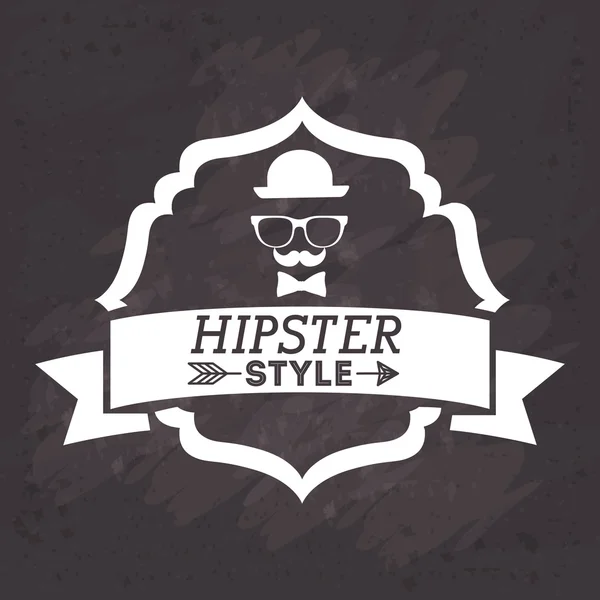 Hipster style design — Stock Vector