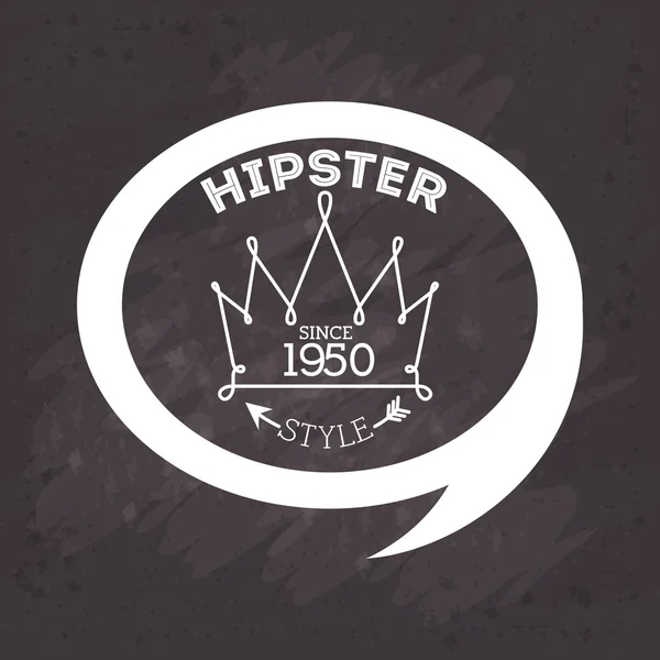 Design de style Hipster — Image vectorielle