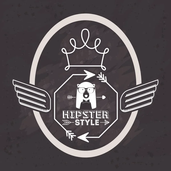 Design estilo hipster — Vetor de Stock