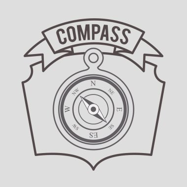 Pusula amblem tasarımı