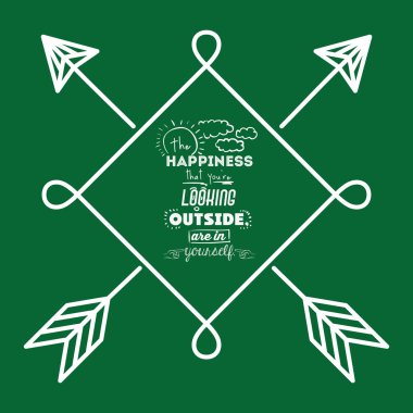 Vintage ileti tasarım