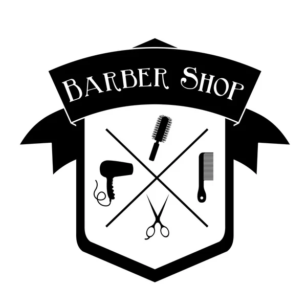 Barbería diseño — Vector de stock