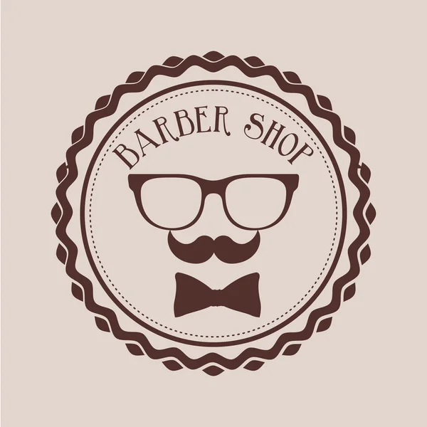 Design de barbearia —  Vetores de Stock