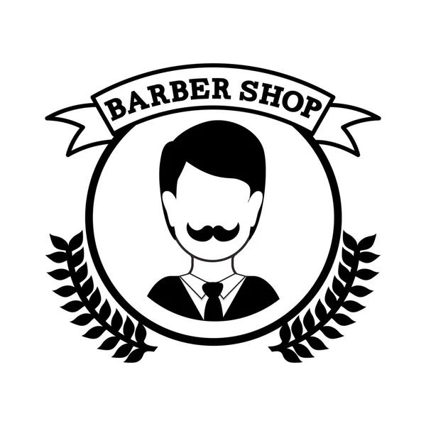 Barber shop design — Stock vektor