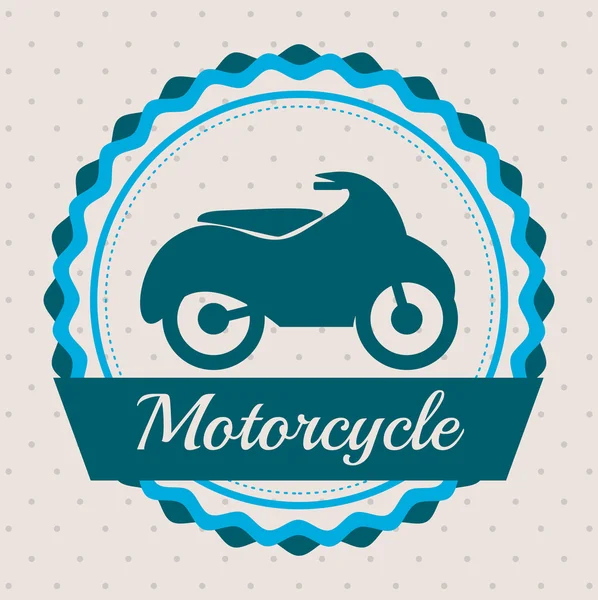 Conception motocycliste — Image vectorielle