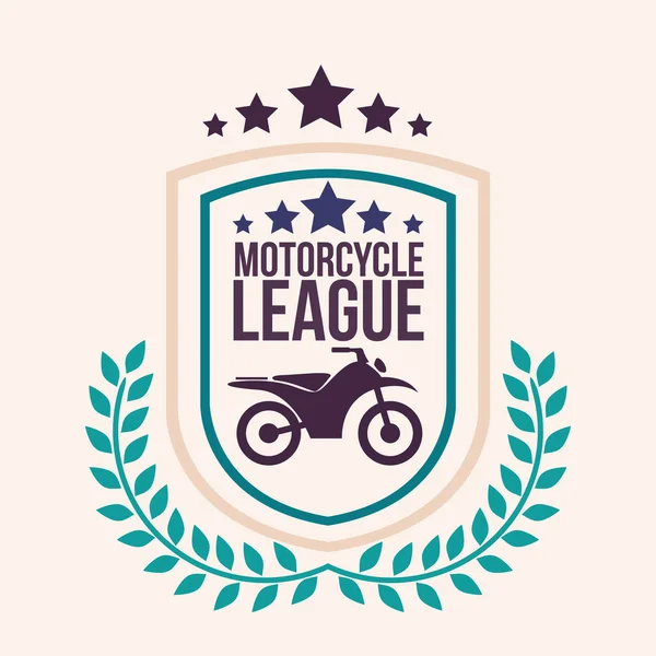 Diseño del motociclista — Archivo Imágenes Vectoriales