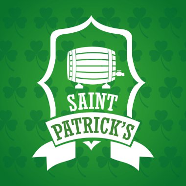 Aziz Patrick günü tasarım