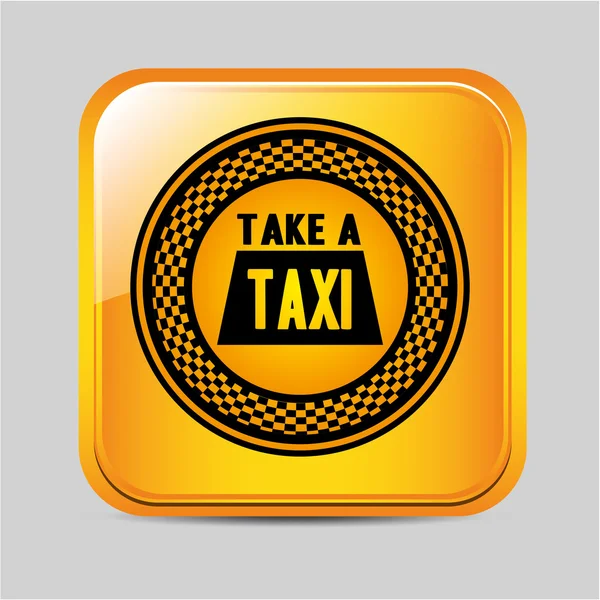 Taxi service design — Stock Vector