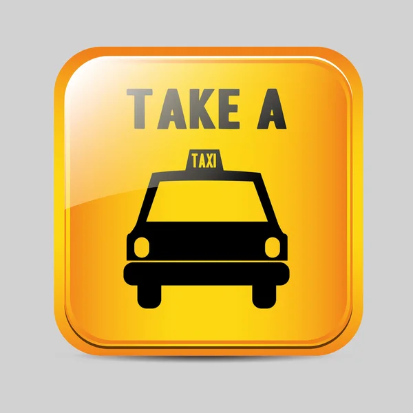 Taxi service design — Stock Vector