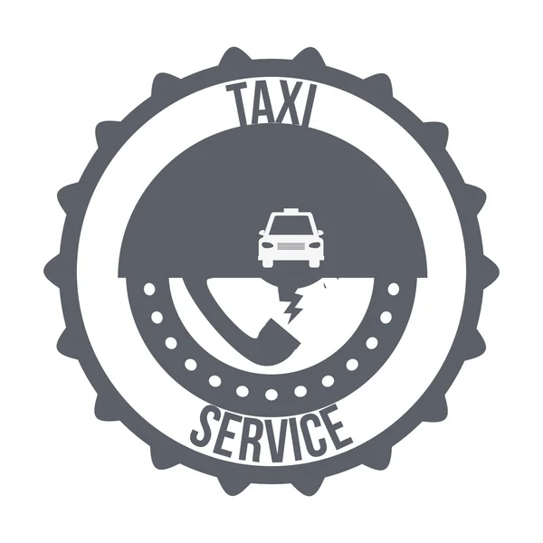 Taxi service design — Stock Vector