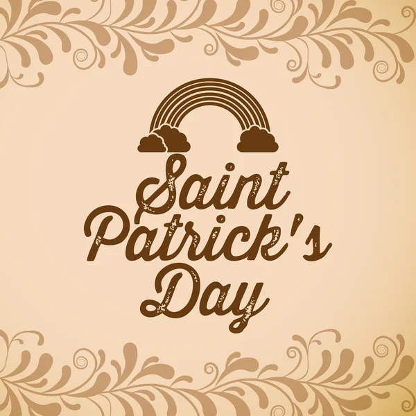 Saint Patricks Day Design — Stock vektor