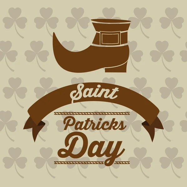 Santo Patricks Day Design — Vettoriale Stock