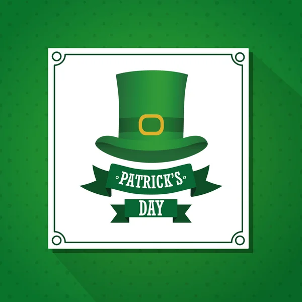 Diseño del día de San Patricio — Vector de stock