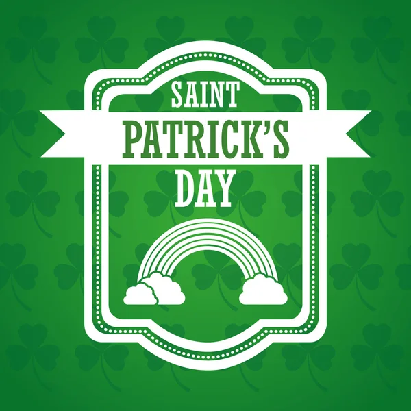 Santo Patricks Day Design — Vettoriale Stock