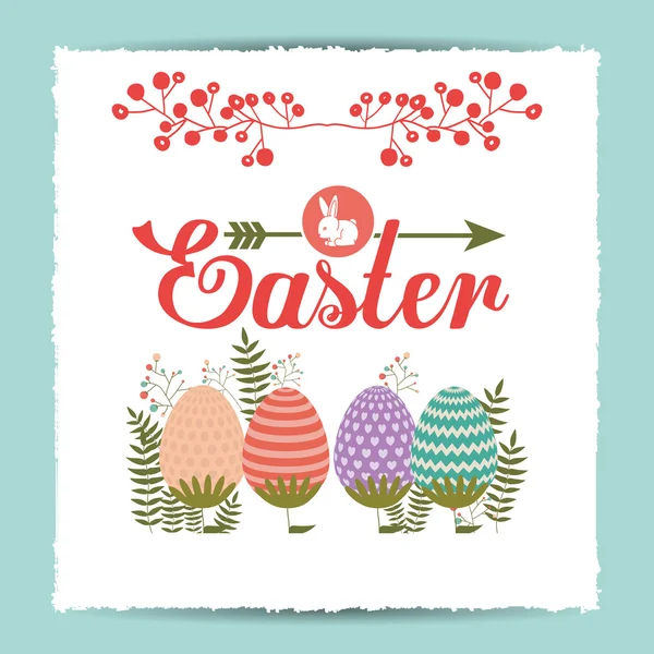 Frohe Ostern — Stockvektor