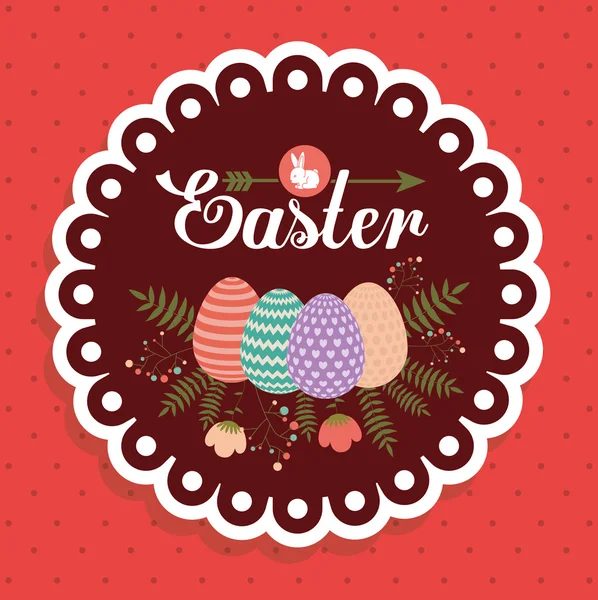 Frohe Ostern — Stockvektor